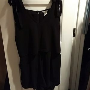 Hm romper with bow ties